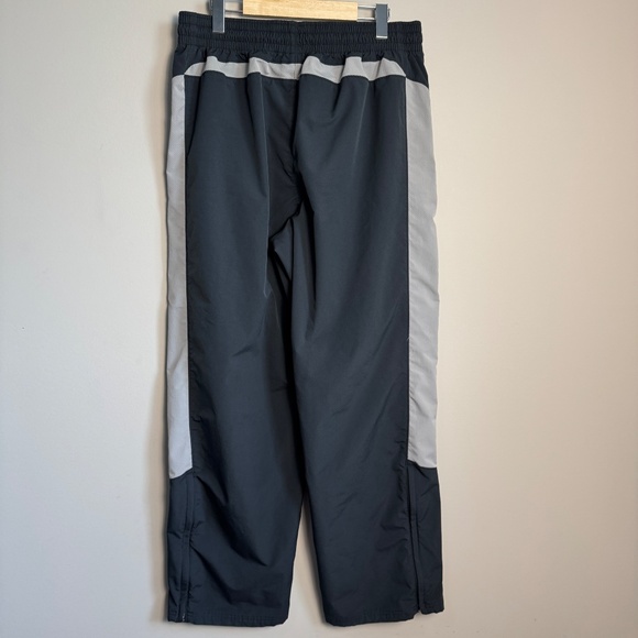Under Armour Mens Pull On Track Pants Black/Gray Large Active Ankle Vents Casual - Picture 5 of 16